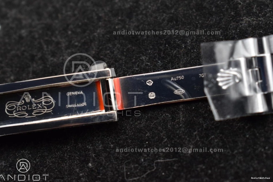 Trendsetting On 703 Weighted GMF Dial Steel 904L 40 Tungsten Blue A3255 V Markers DayDate President Bracelet Roman 1120